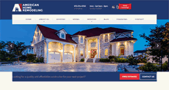 Desktop Screenshot of americanhomeremodeling.com
